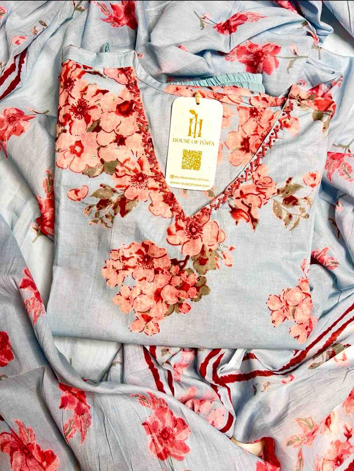 Ocean Breeze Cotton Suit